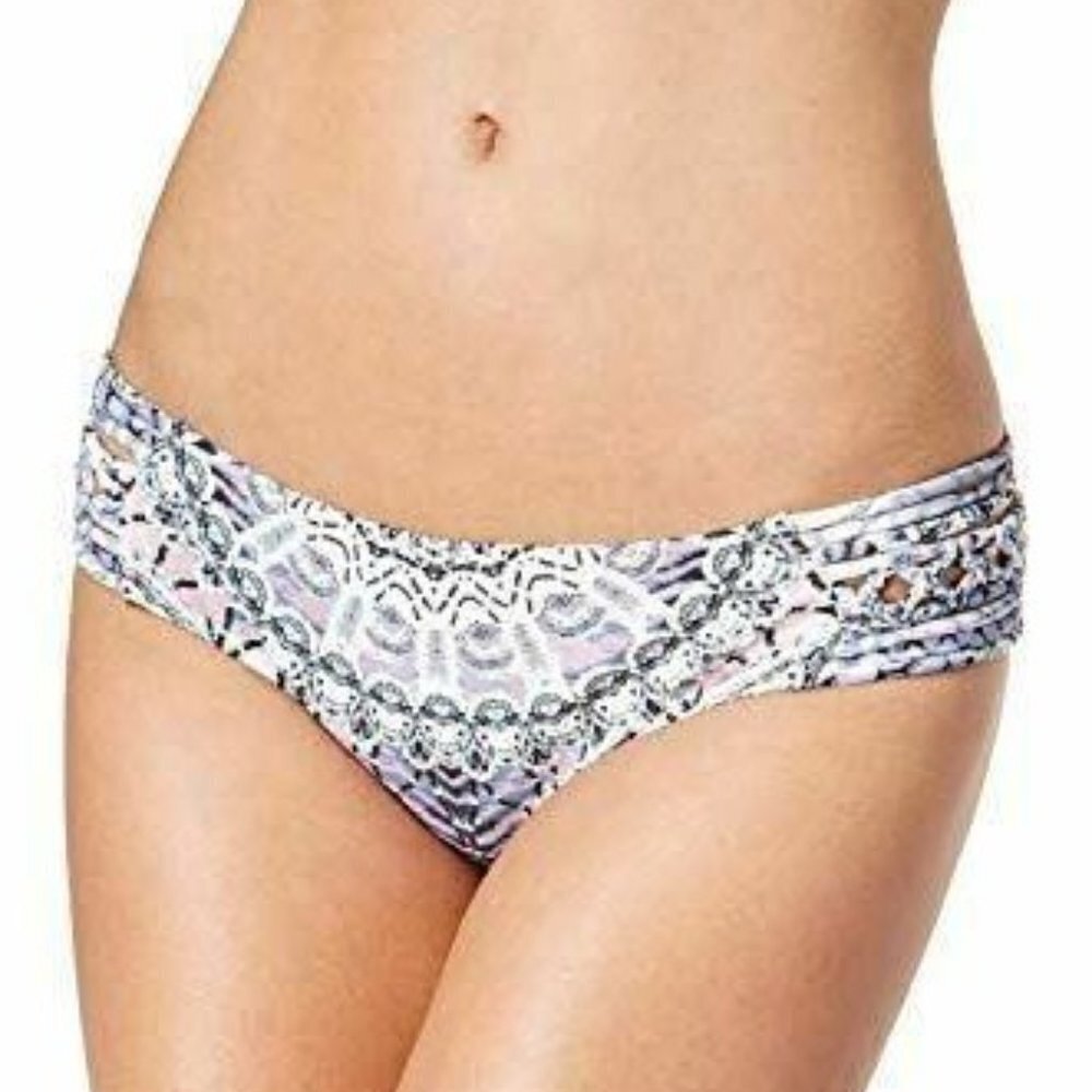 NWT Raisins Tulum Shores Macramé Cheeky Bikini Swimsuit Bottoms XL X-Large Jrs